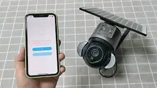 How to connect wifi solar camera on Ubox