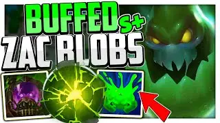 Zac Jungle AFTER THE BUFFS! | Best Build/Runes | Zac Jungle Guide Season 11 League of Legends
