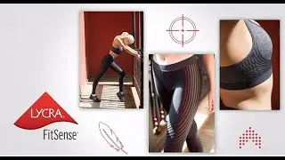 LYCRA® FitSense™ Technology Adds Lightweight and Targeted Support to Garments