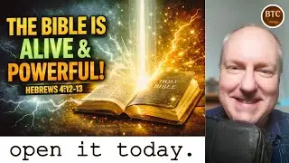 The Bible Is ALIVE: The Book That Reads You (Hebrews 4 Explained) | BIBLE TEACHING CORNER