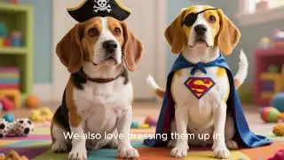 Cute Beagle Dogs