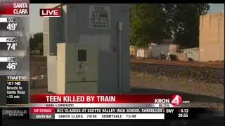 San Lorenzo Teen Killed by Train