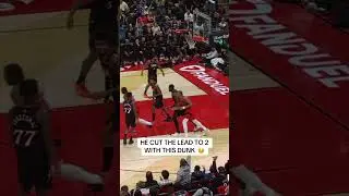 MONSTER SLAM 🤯#nba