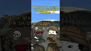 When you have the Terrifying Presence perk in fallout new vegas: #fallout #memes #shorts