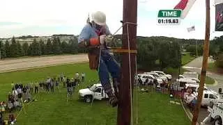 2014 Pole Top Rescue Competition &mdash; Brad Payne, French Broad EMC
