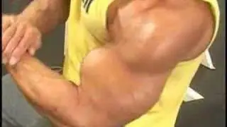 Chris Jalali hits a few poses