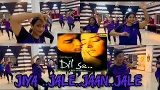 Dil se.. / jiya jale jaan jale / dance / zumba / tutor / tutorial /vagmi /