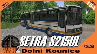 OMSI 2 - Dolní Kounice - Linka: 154 - Test SETRA S215UL
