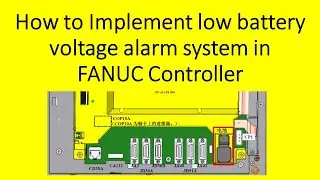 FANUC CNC | How to Implement Low Battery Voltage Alarm System in FANUC Controller