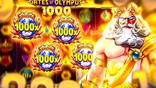 НЕВЕРОЯТНЫЕ ЗАНОСЫ В GATES OF OLYMPUS 1000 / ТОПОВЫЕ СЫГРОВКИ И СУПЕР ИКСЫ!? / ЗАНОСЫ НЕДЕЛИ!!!