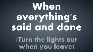 Funeral for a friend - Waking up (Lyrics)