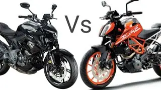 camparsion video of duke 390 vs zontes 350r