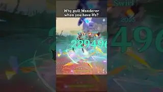 WHY PULL WANDERER WHEN YOU HAVE IFA?