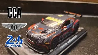 CCA 1/43 bentley continental GT3 Le Mans Diecast Model Car