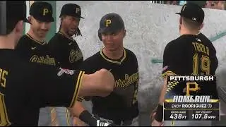 Rodriguez smoked a 438 FT Solo Homer
