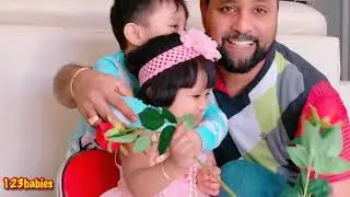 Rishmaa&rsquo;s 2nd birthday Kannana kanne song 2019