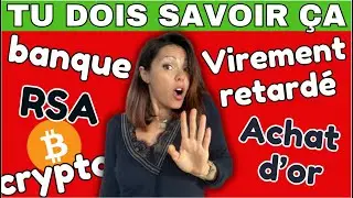 BANQUE, BITCOIN, AIDE et Epargne : tu dois savoir &ccedil;a ❗️