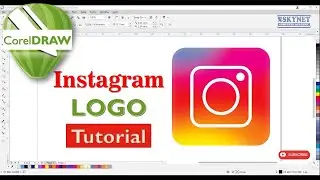 Instagram Logo Design in CorelDRAW X7 | Gradient Icon Step-by-Step Tutorial #coreldraw #instagram