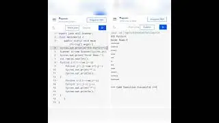 K th pattern in C++, PHP, Java and Python