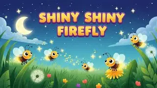 Shiny Shiny Firefly | Fun Nighttime Song for Kids | Animagic Studio
