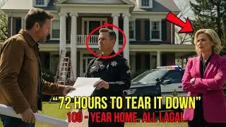I Spent Years Restoring a 100 Year Mansion — HOA Sent a Sheriff Threatening Demolition
