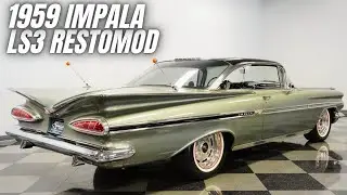 1959 Chevrolet Impala LS3 RESTOMOD – Classic American Icon with Modern V8 Power! 🚀🔥