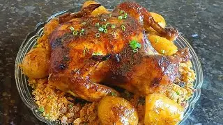 Frango perdigão assado com tempero caseiro e especial #fimdeano #natal
