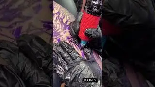 #shorts ✨Tattoo process | RL liner | Black and grey