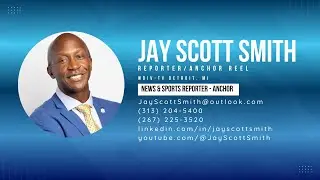 Jay Scott Smith WDIV Reporter/Anchor Reel (August 2025)