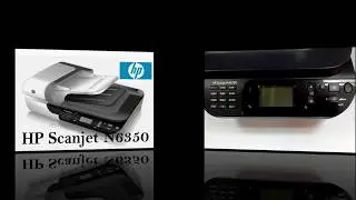 HP Scanjet N6350 Network Scanner |  Paper Jam Removal