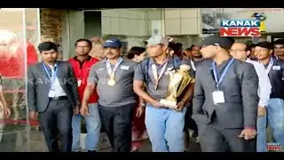 Reporter Live:Odisha Hockey Team Returns As Champions:Wins Gold In National Senior Mens Championship