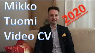 Mikko Tuomi English Video CV 2020