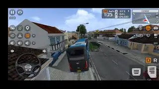 Indonesia ke bus chalai | Indonesia truck driver simulator game 