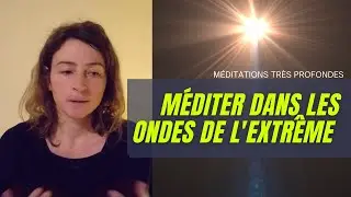 Méditations très profondes et les ondes cérèbrales de l'extrême