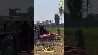 #diskharrow  Disc Harrow | Global Disc Machine Farming Test | Sattar And Brothers  #vintagetractor