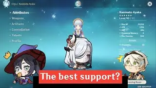 Who is the best support for Ayaka? | C0 F2p Ayaka | Benny vs Mona vs Shenhe | Genshin Impact