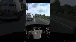 Lost Control While Turning At High Speed - Euro Truck Simulator 2