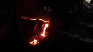 Extracting of alloy from mixture of metals in a submerged arc furnace 