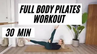 FULL BODY PILATES WORKOUT ✨SCHLANK UND STRAFF, 30 MIN, DEUTSCH