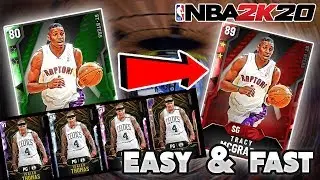 EASIEST & FASTEST WAY TO UPGRADE EVOLUTION CARDS IN NBA 2K20 MYTEAM