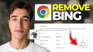 How To Remove Bing From Chrome | Tutorial 2026