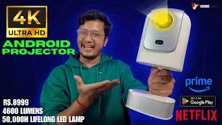 Best Budget 4K Android Projector Under 9K | Zebronics Pixa Play 75 #datadock #pixaplay75