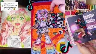 ART SKETCHBOOK 📖 TIKTOK compilation #8