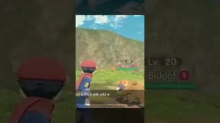 Bidoof vs arceus😳#pokemonlegendsarceus