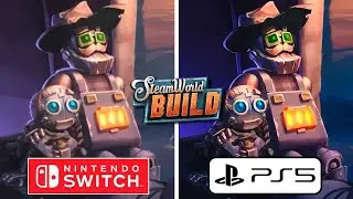 SteamWorld Build PS5 vs Nintendo Switch Graphics Comparison
