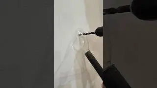 How to drill a wall without dust