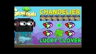 GROWTOPIA USING LUCKY CLOVER (MONEY AURA?)