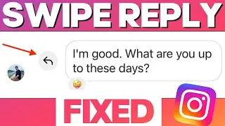 How To Fix Instagram Swipe Reply Missing 2023 | Instagram Chat Swipe Reply Missing Problem