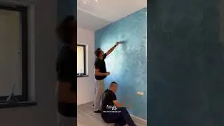 Learn how to apply DaVinci decorative paint, part 2, by Ferrara Design UK.