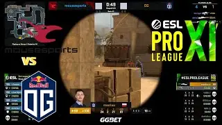 MANTUU BEST AWP PLAYER ? Mousesports vs OG - ESL Pro League - BEST OF CSGO